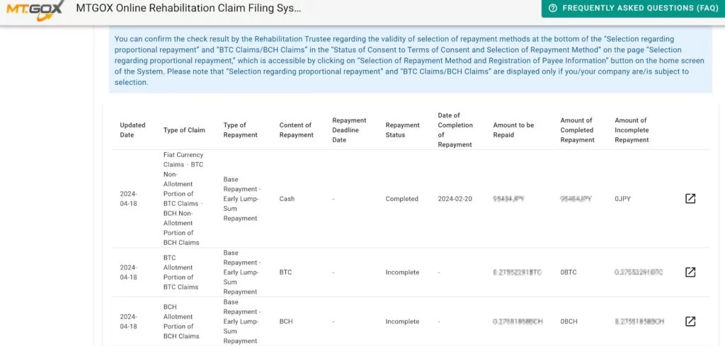 Mt. A Gox jelentős frissítéseket vezetett be a visszatérítési folyamatot illetően
