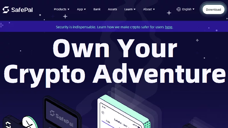 SafePal névtelen kriptotárca KYC nélkül.
