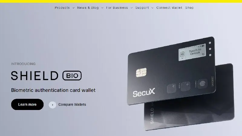 SecuX névtelen kriptotárca KYC nélkül.
