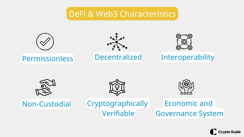 A web3 jellemzői.
