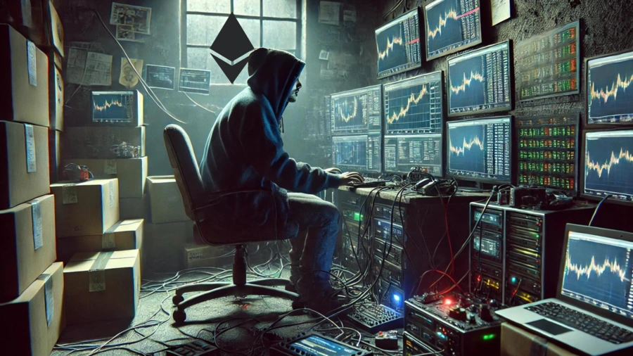A hackerek kihasználják az összeomlást Ethereumot vásároltak lopott pénzzel