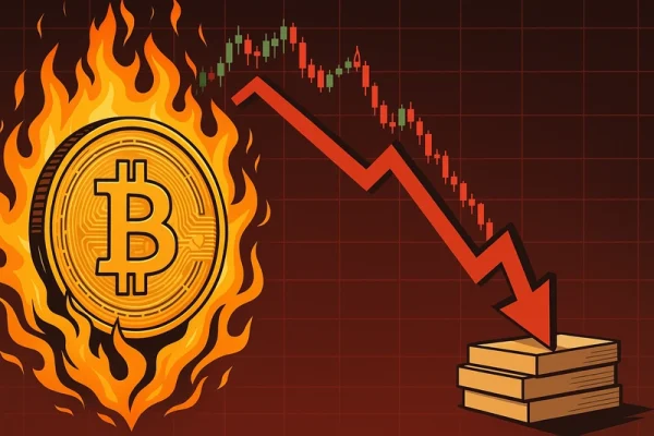 Bitcoin likvidációs káosz előtt áll – 102 000 dollár a következő csapda?