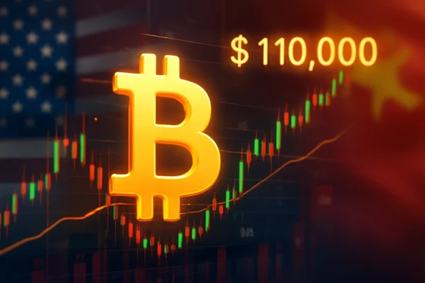 A bitcoin meghaladta a 110 000 dollárt, miközben az amerikai-kínai kereskedelmi tárgyalások pozitív eredményeket hoztak