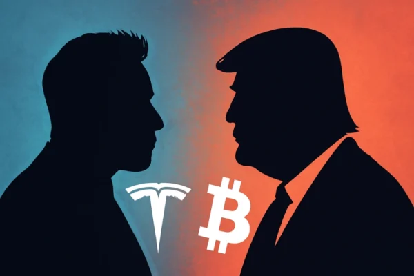 Trump és Musk nyilvános viszálya megrázta a hagyományos és a kriptopiacokat